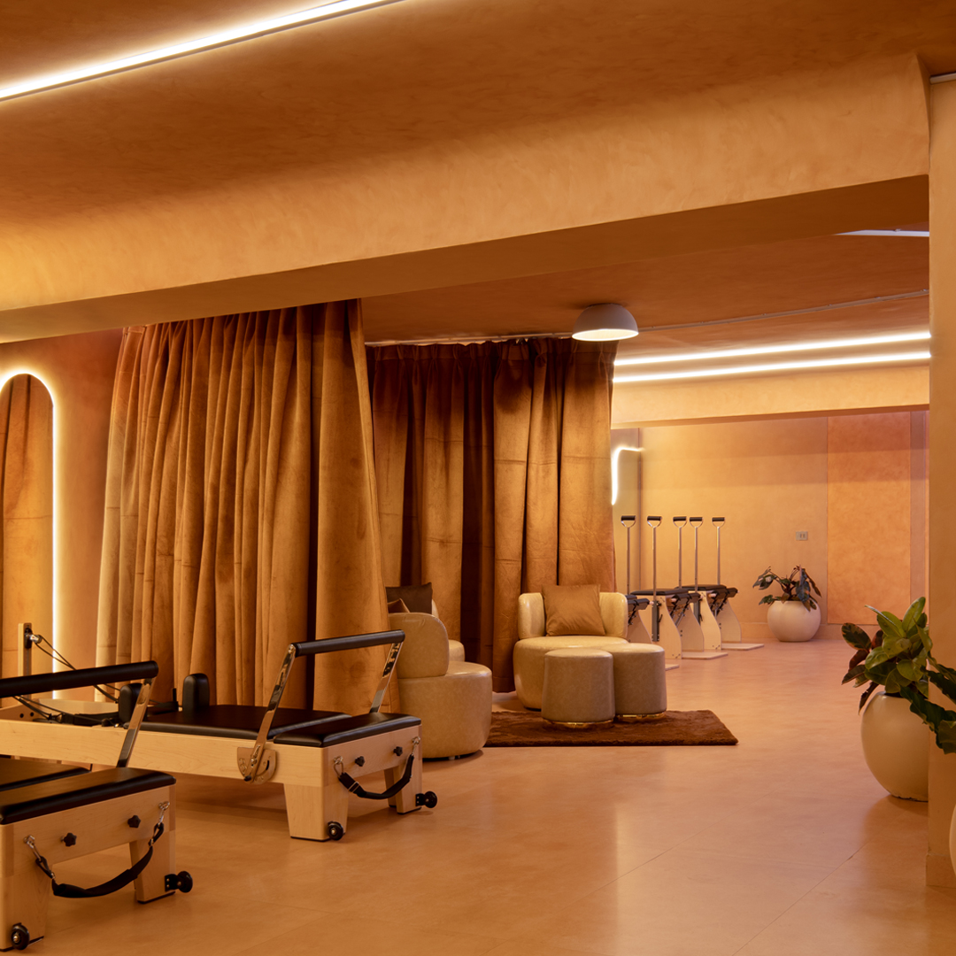 Calming studio ambience